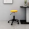 Non communiqué vidaXL Chaise pivotante de bureau Jaune moutarde Velours