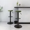 vidaXL Tabourets de bar lot de 2 vert foncé velours