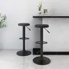 vidaXL Tabourets de bar 2 pcs Noir Velours
