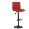 Tabouret de bar Rouge bordeaux Tissu