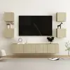 vidaXL Ensemble de meubles TV 6 pcs Chêne sonoma Aggloméré