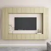 vidaXL Vidaxl Ensemble De Meubles Tv 8 Pcs Chêne Sonoma Bois D'ingénierie