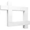 vidaXL Vidaxl Ensemble De Meuble Tv 9 Pcs Blanc Bois D'ingénierie