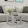 vidaXL Table basse Gris béton 40x40x30 cm Bois d'ingénierie