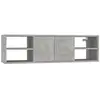 vidaXL Étagère murale Gris béton 102x30x29 cm Bois d’ingénierie 806260