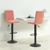 Vidaxl - Tabourets de bar lot de 2 rose velours Pink