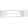 Vidaxl - Meuble tv suspendu Blanc 100x30x26,5 cm Aggloméré Blanc