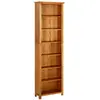 vidaXL Bibliothèque à 7 niveaux 60x22x200 cm Bois de chêne massif