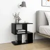 vidaXL Tables de chevet 2 pcs Noir 50x30x51,5 cm Aggloméré