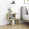 vidaXL Table de chevet Chêne sonoma 50x30x51,5 cm Aggloméré