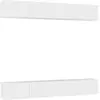 vidaXL Meubles TV 4 pcs Blanc 100x30x30 cm Aggloméré
