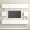Vidaxl - Ensemble de meubles tv 6 pcs Blanc Bois d'ingénierie White
