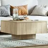 vidaXL Table basse Chêne sonoma 60x60x31,5 cm Aggloméré