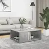 vidaXL Vidaxl Table Basse Gris Béton 90x67x33 Cm Bois D'ingénierie