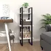 vidaXL Bibliothèque à 3 niveaux Blanc 40x30x105 cm Aggloméré