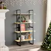 vidaXL Bibliothèque à 4 niveaux 80x30x140 cm bois de pin massif