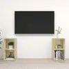 vidaXL Meubles TV 2 pcs Chêne sonoma 72x35x36,5 cm Bois d'ingénierie