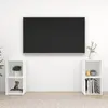 vidaXL Meubles TV 2 pcs Blanc 72x35x36,5 cm Aggloméré