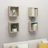 vidaXL Vidaxl Etagères Cube Murales 4 Pcs Chêne Sonoma 30x15x30 Cm