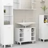 vidaXL Armoire de salle de bain Blanc 60x32x53,5 cm Aggloméré