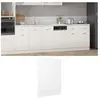vidaXL Panneau de lave-vaisselle Blanc 45x3x67 cm Aggloméré