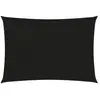 vidaXL Voile d'ombrage 160 g/m² Noir 3x4,5 m PEHD