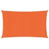 vidaXL Voile d'ombrage 160 g/m² Orange 2x5 m PEHD