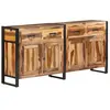 vidaXL Buffet 172x35x80 cm Bois d'acacia solide avec finition