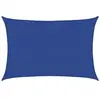 vidaXL Voile d'ombrage 160 g/m² Bleu 2x2,5 m PEHD