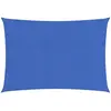 vidaXL Voile d'ombrage 160 g/m² Bleu 2,5x4,5 m PEHD
