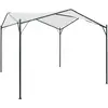 vidaXL Belvédère 3x3x2,6 m Blanc 180 g/m²