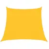 vidaXL Voile d'ombrage 160 g/m² Jaune 3/4x3 m PEHD