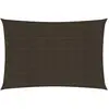 vidaXL Voile d'ombrage 160 g/m² Marron 2x4,5 m PEHD