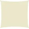 vidaXL Voile de parasol tissu oxford carré 6x6 m crème
