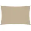 vidaXL Voile de parasol tissu oxford rectangulaire 2x4,5 m beige