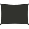 vidaXL Voile de parasol tissu oxford rectangulaire 3x5 m anthracite