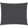 vidaXL Voile de parasol tissu oxford rectangulaire 3,5x4,5m anthracite
