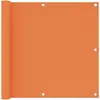 vidaXL Écran de balcon Orange 90x300 cm Tissu Oxford