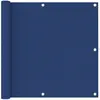 vidaXL Écran de balcon Bleu 90x300 cm Tissu Oxford