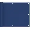 vidaXL Écran de balcon Bleu 75x500 cm Tissu Oxford