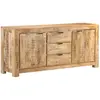 vidaXL Buffet 175x40x75 cm Bois de manguier brut