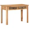 Non communiqué vidaXL Bureau 110x50x75 cm Bois de récupération massif