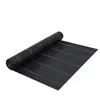 vidaXL Toile de paillage Noir 1x25 m PP