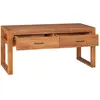 vidaXL Meuble TV 100x40x45 cm Bois de teck