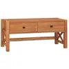 vidaXL Meuble TV 100x40x45 cm Bois de teck