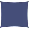 vidaXL Voile de parasol tissu oxford carré 2,5x2,5 m bleu