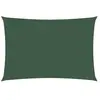 vidaXL Voile de parasol tissu oxford rectangulaire 3x5 m vert foncé