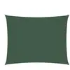 vidaXL Voile de parasol tissu oxford rectangulaire 3x6 m vert foncé