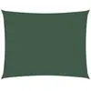 vidaXL Voile de parasol tissu oxford rectangulaire 3x4 m vert foncé