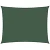 vidaXL Voile de parasol tissu oxford rectangulaire 2x3,5 m vert foncé
